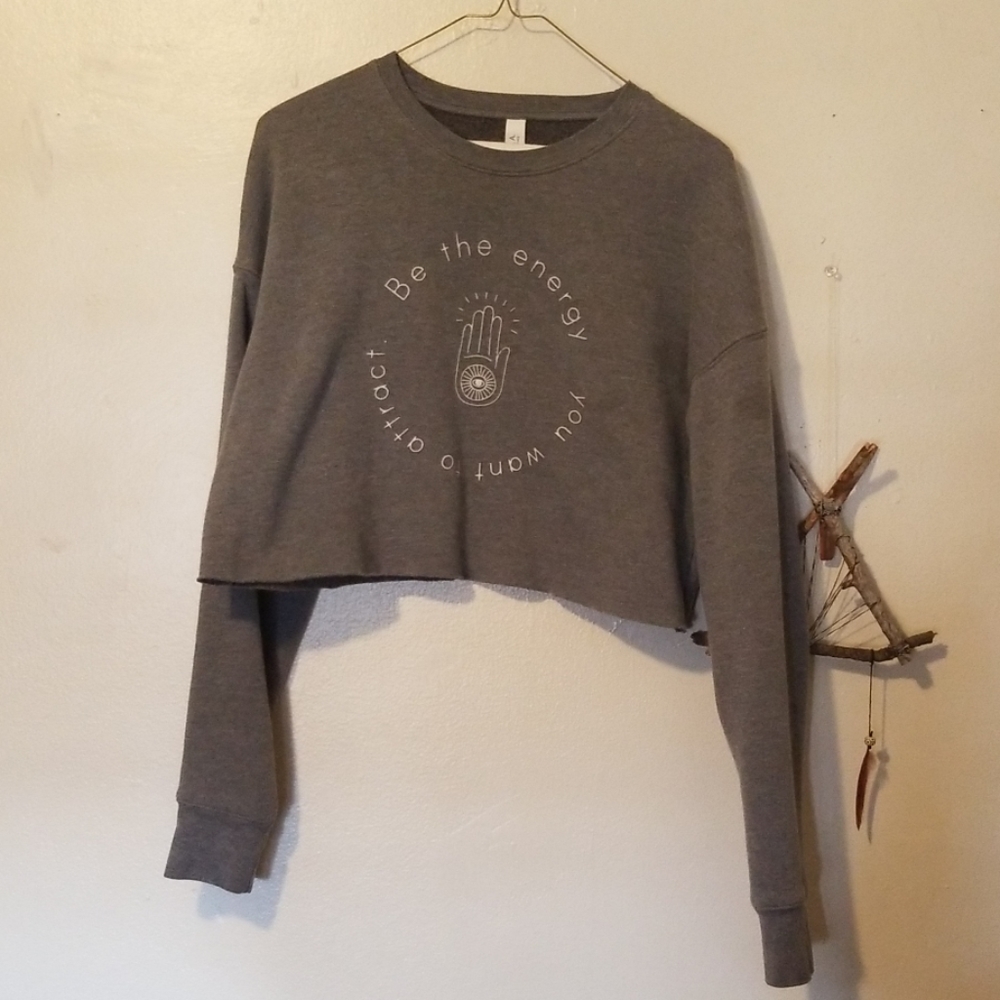 Crop sweatshirt